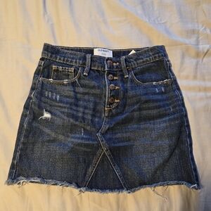 Old Navy Blue Denim Mini Skirt